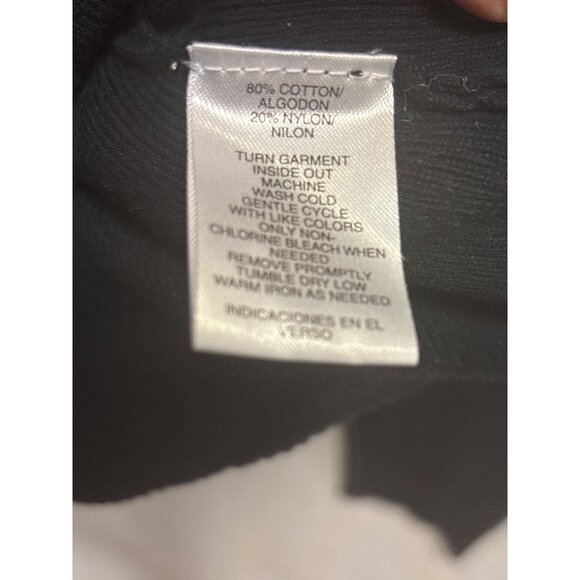 Mercer Street Studio Womens Black & White Sweater Top With Bow Detail Size M - Picture 7 of 10